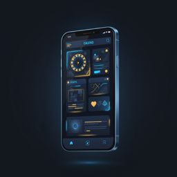 Smartphone con Amazingbet app per scommesse su Android e iOS